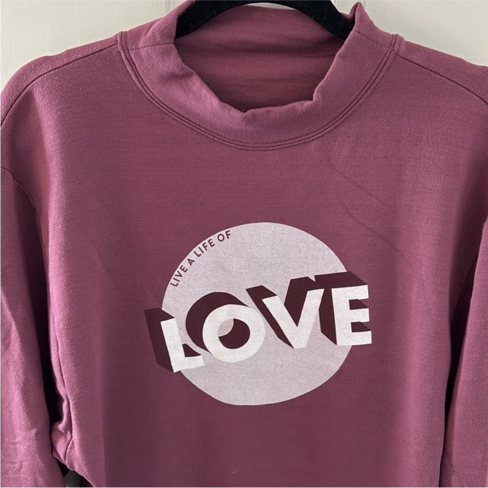 good hYOUman Mauve Sweatshirt